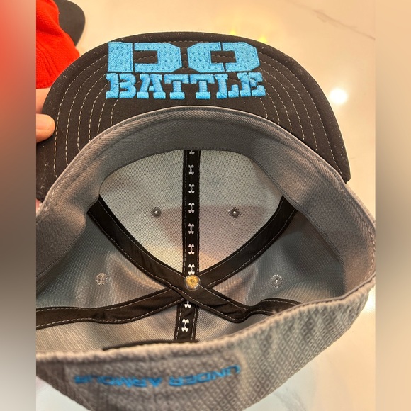 Two Under Armour Hats - Fitted & Embroidered. EUC - Boys Sm/Md - Picture 5 of 5